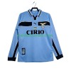 Maillot de Foot SS SS Lazio 1999 Domicile Retro 1998 Manches Longues